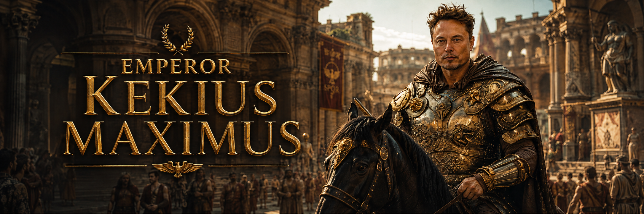 Join Emperor Kekius Maximus — Veni Vidi Vici